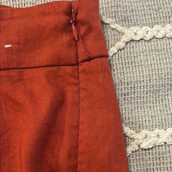 Express High Waist Red Shorts - Image 4