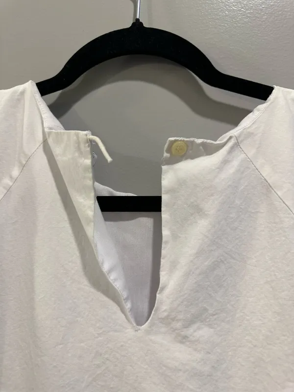 English Factory Short Balloon Sleeve Mini Dress White - Image 12