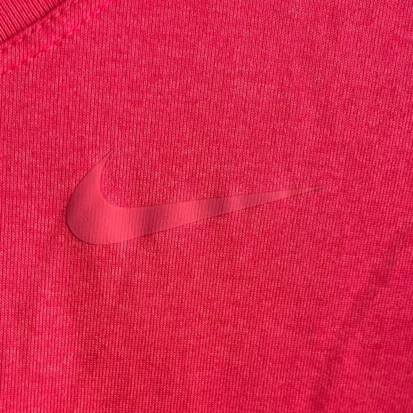 Nike Neon Pink Dry Fit Short Sleeve Tee M - Image 6