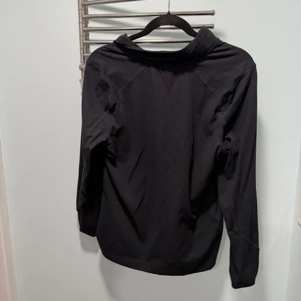 Mondetta Quarter Zip Pullover Black Large Athleisure Gym Workout Running - Image 4