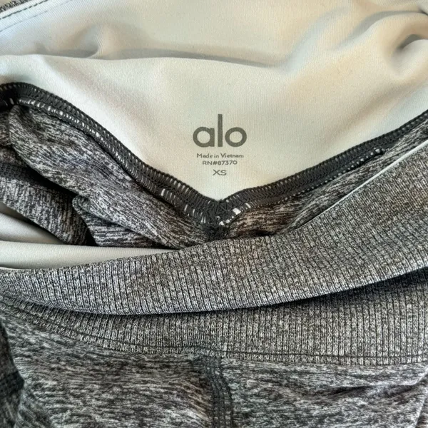 Alo Yoga Alosoft Lounge Leggings Grey Athletic Athleisure Size X-Small - Image 8