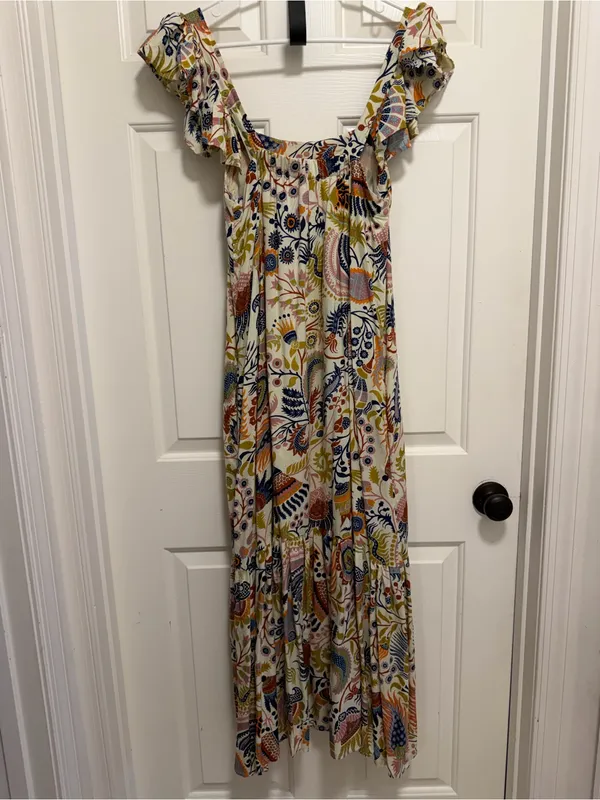 House of Harlow 1960 Molly Ivory Maxi Dress Size Small - Image 2