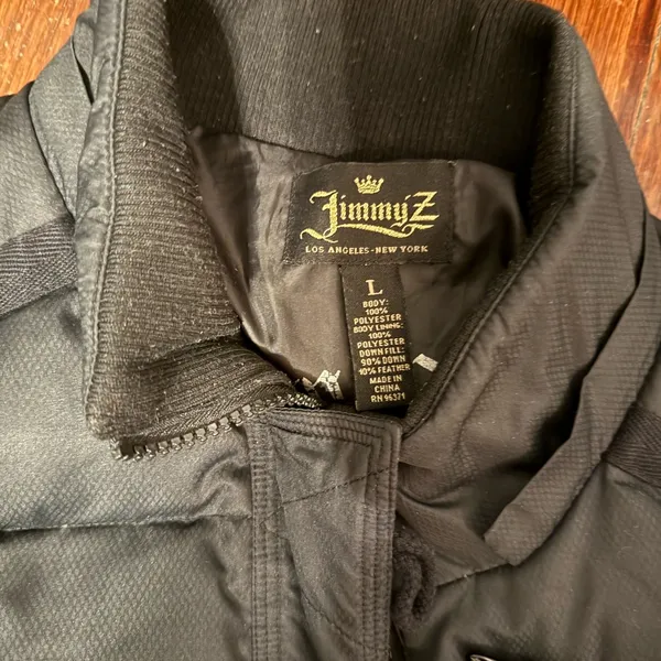 Women’s Black Toggle Jacket Size L - Image 3