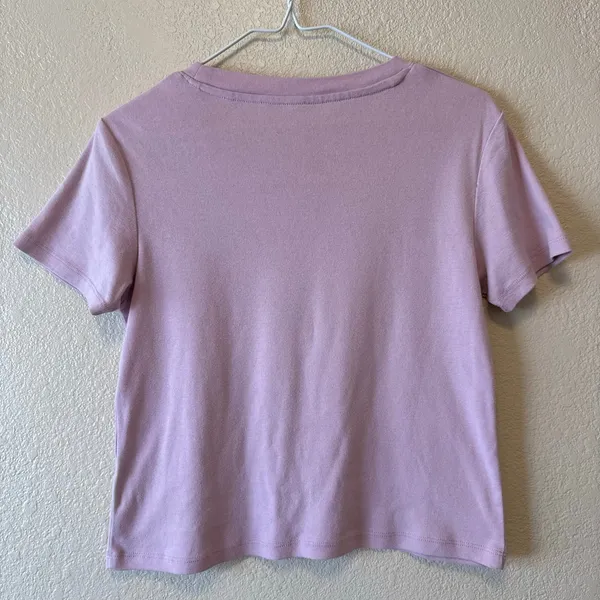 Cotton On Pink Sunflower Graphic Baby Tee Size S - Image 2
