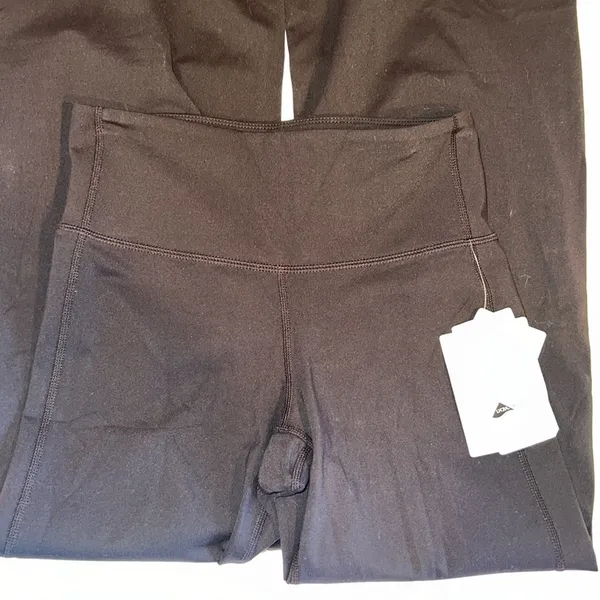 Athleta Pants Womens XS Black High Rise Chaturanga Athletic Pilayo Wide Leg NWT - Image 8