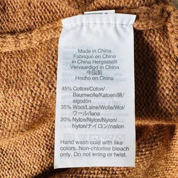 J. Crew Sleeveless Turtleneck Sweater Vest Wool Cotton Brown Shell Tank‎ Top S - Image 4