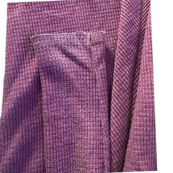 We The Free Free People Oversized Thermal Waffle Knit Top Size S Slouchy Swing - Image 10