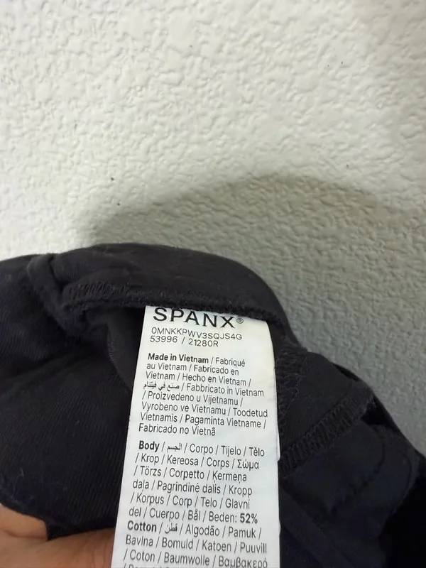 Spanx SPANXsupersmooth Stretch‎ Twill Slim Straight Pant Womens Size M - Image 6