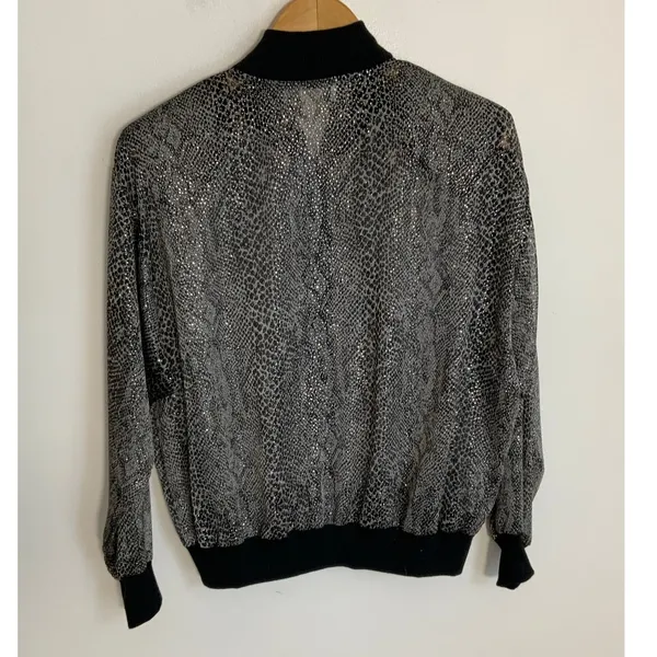 Francesca Vintage Jacket‎ size small Black - Image 3