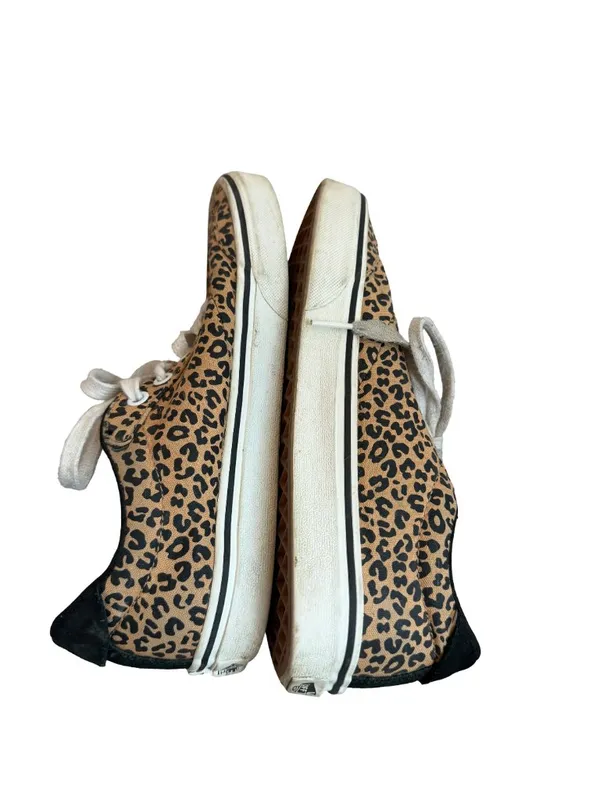 Vans Sport Vulc Sneakers Tennis-Shoes Lace-Up Animal Print Skater Classic Size 8 - Image 9