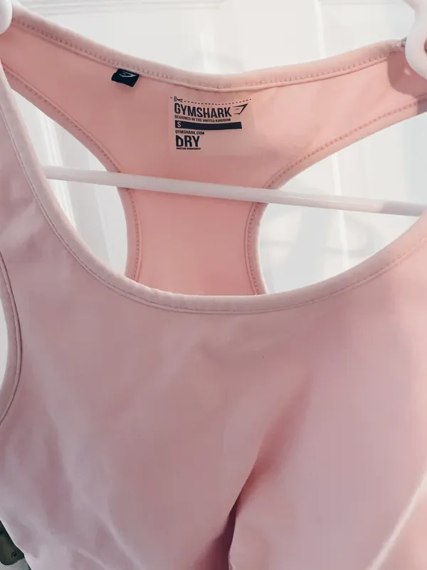 Gymshark cropped workout tank - Image 5