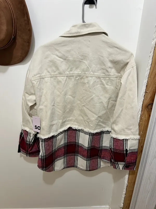 Jean Jacket with Flannel - Image 2