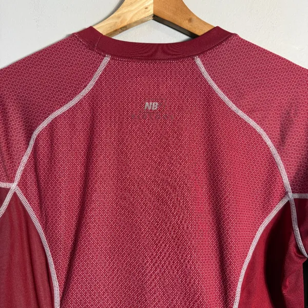 New Balance Biocool Long Sleeve Shirt Women's Medium Red Active Running Workout - Image 9