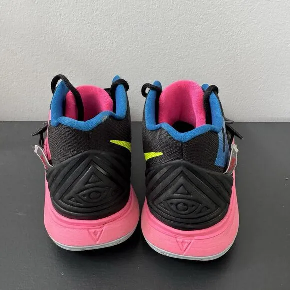 Nike Kyrie 5 Just‎ Do It Black Volt Hyper Pink (AO2918-003) Men's Size 7 W 8.5 - Image 4