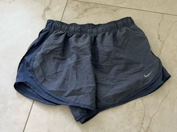 Nike Obsidian Heather Tempo Running Shorts Size Large - Image 2