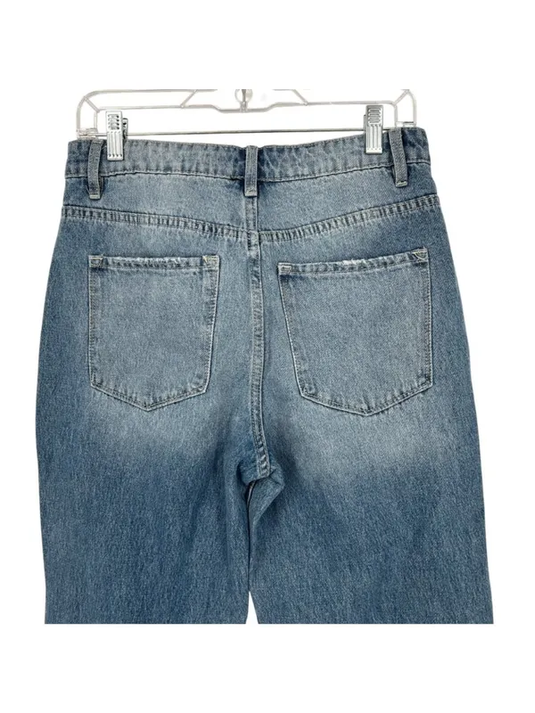 Altar'd State Vervet Distressed High Rise Jeans Size 28 90s Grunge Y2K Casual - Image 7