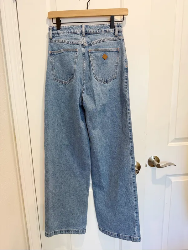 ABRAND JEANS A ‘94 High &‎ Wide Jeans size 27 Medium Wash - Image 3