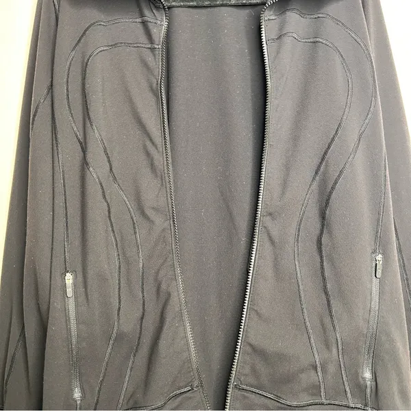 AS IS Lululemon In Stride Jacket Black 12 - Image 7