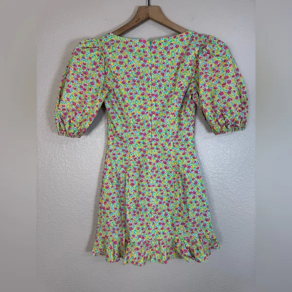 Lovers and Friends Luella Mini Dress in Millie Floral Multi XXS Revolve $198 - Image 11