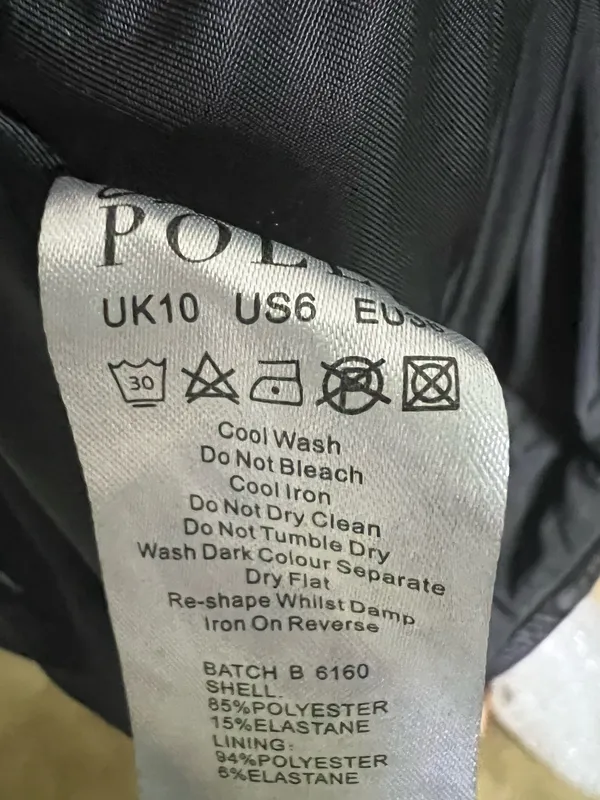 Oh Polly Dress Black - Image 6