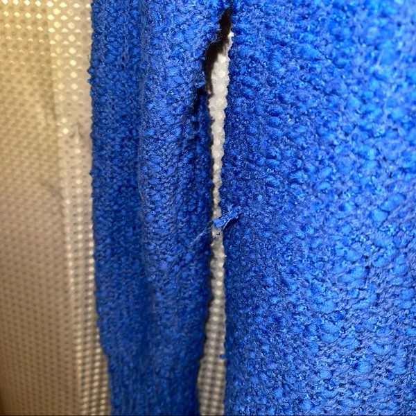 VICI Blue Fluffy Cardigan - Image 6