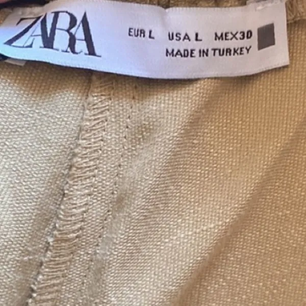 ✨ Zara Linen Blend Paperbag Jogger Pants✨ - Image 6