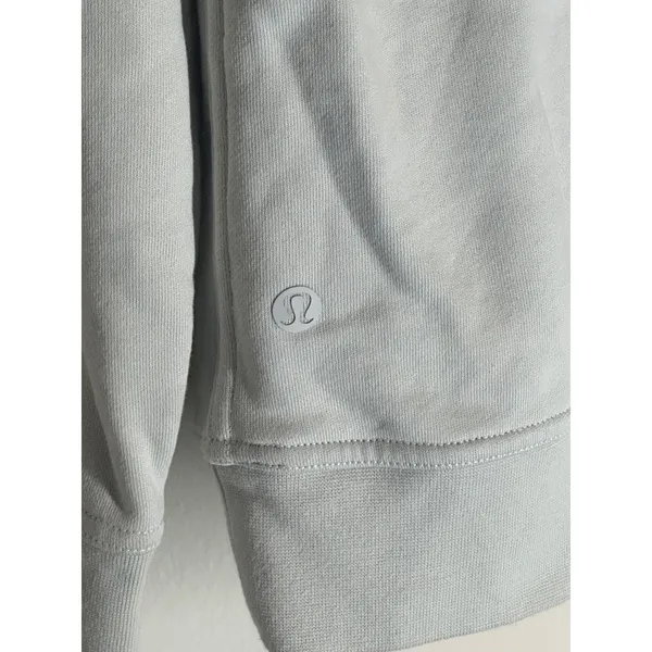 Lululemon Scuba Pullover Hoodie Mint Green Womens Size 6 LW3DAMS - Image 4