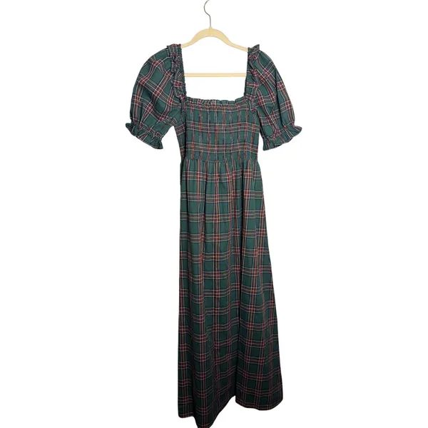 Few Moda x Carly A. Riordan Matilda Plaid Maxi Dress Sz. S - Image 7