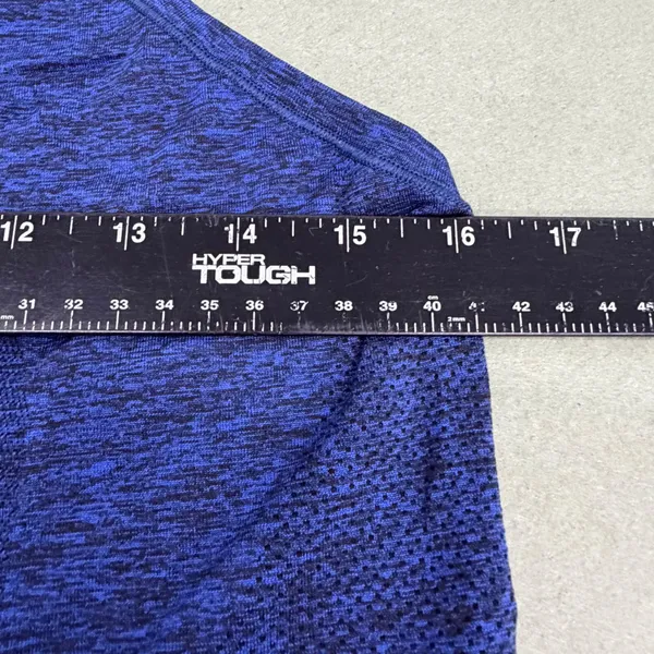 Lululemon Swiftly Tech Racerback Tank Top Blue Space Dye Size 8 Athletic Run - Image 2