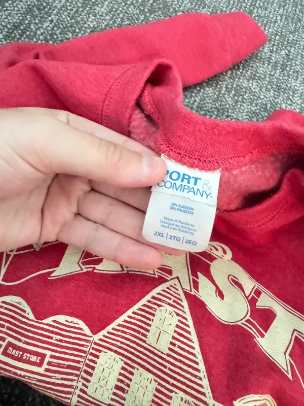 Mast general store crewneck Red Size XXL - Image 4