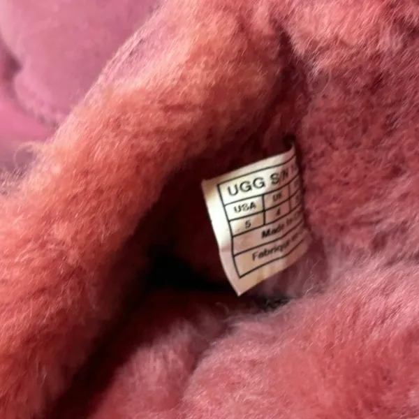 UGG Pink Boots Size 5 - Image 10