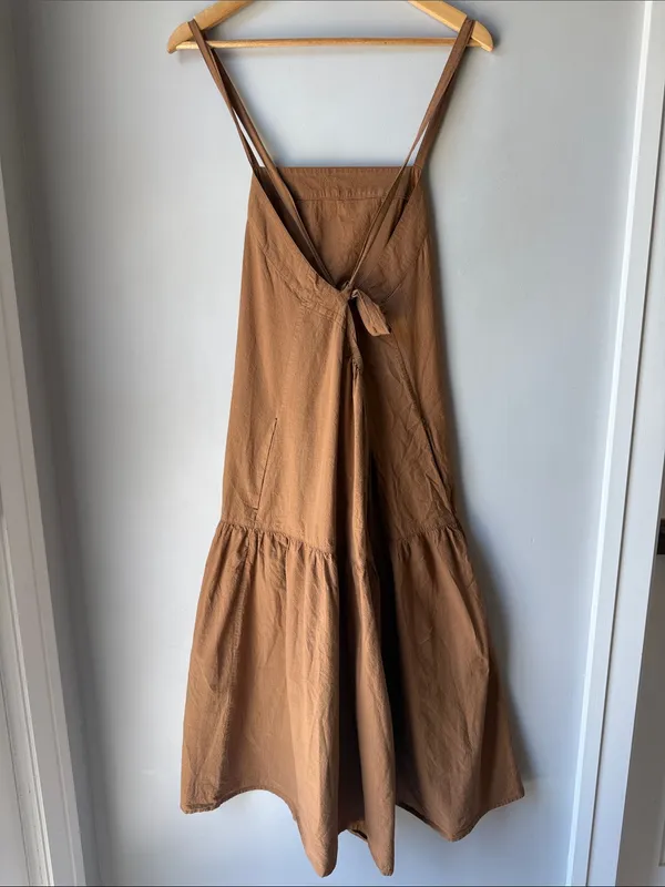 Everlane Boho Pinafore Dress Size 8 - Image 4