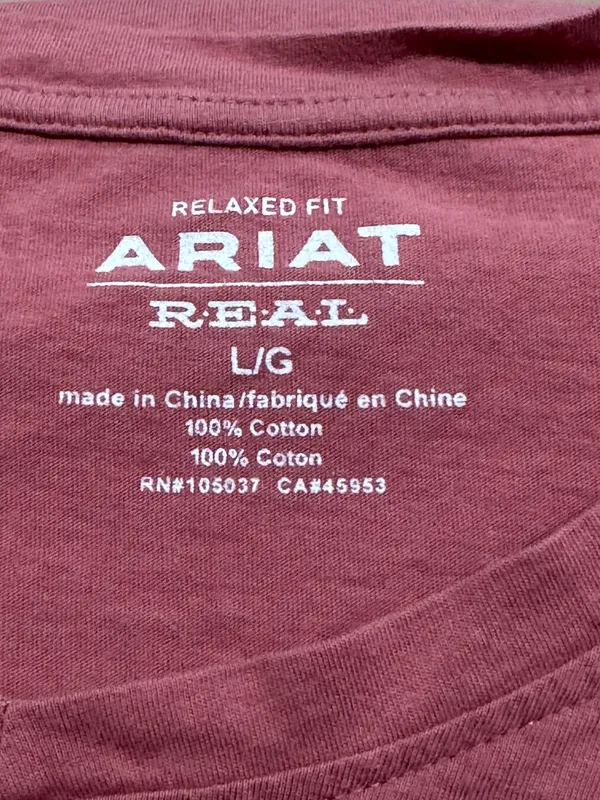 Ariat Real Sunburst Tee Shirt Women’s Large - Image 3