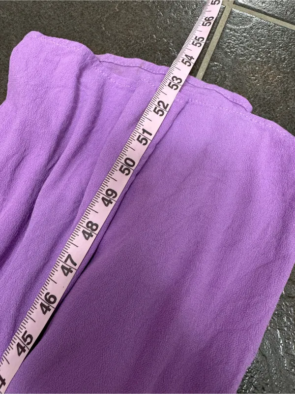 Indah River Triangle Sleeveless Long Maxi Dress Violet Purple Small Beachy Boho - Image 14