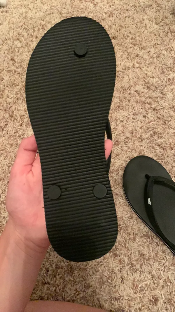 Hollister Black  Sandals - Image 3