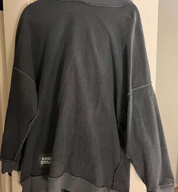 Daily Drills Oversized Reversible Hoodie - Image 5