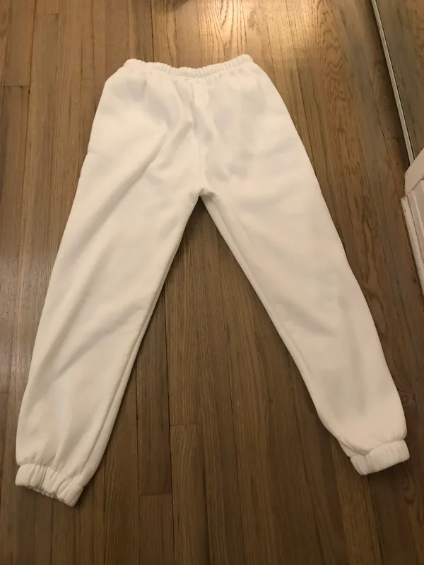 NASA Sweatpants White Size 8 - Image 2