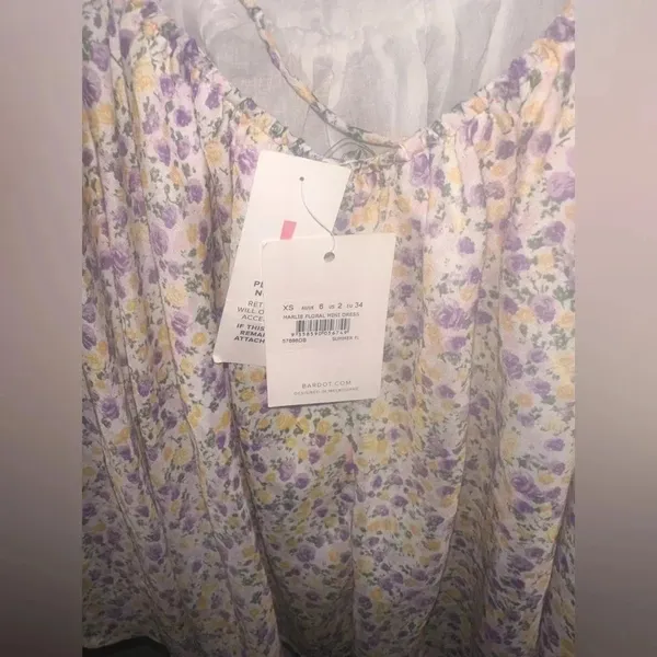 Bardot Marlie Floral Mini Dress in Summer‎ Floral Sz XS - Image 6