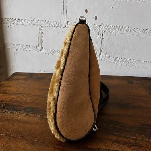 UGG Australia Genuine Shearling Suede 3-in-1 Convertible Bag Backpack Crossbody - Image 6