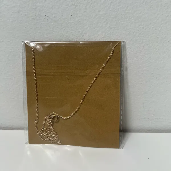 I love You Heart Pendant Charm Gold Adjustable Necklace - Image 3