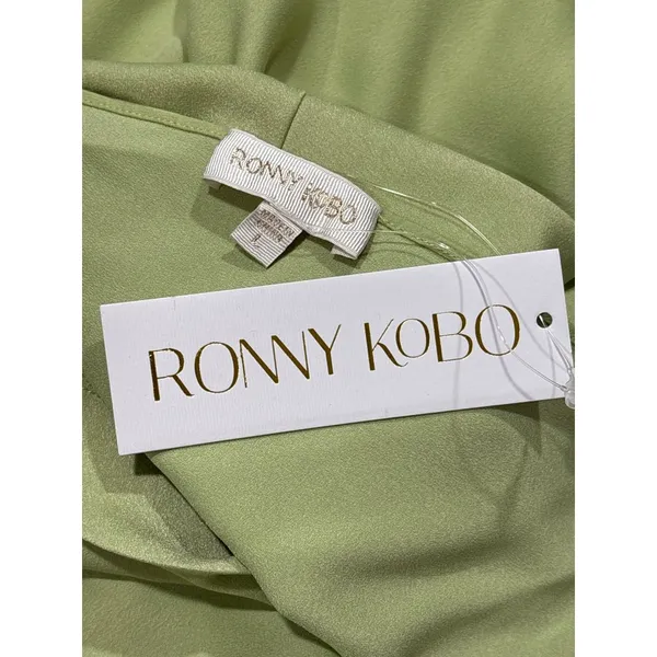 Ronny Kobo Selina Dress in Sage Large New Womens Long Maxi Dress - Image 8