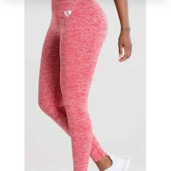 ✨Women’s Best Move Seamless Red Marl Sz Small Leggings✨ - Image 2