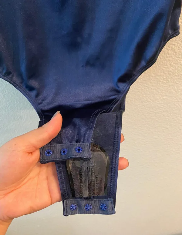 Princess Polly Navy Blue Body Suit - Image 3