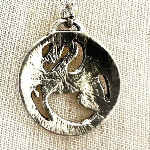 Dragon Pendant necklace Silver - Image 7