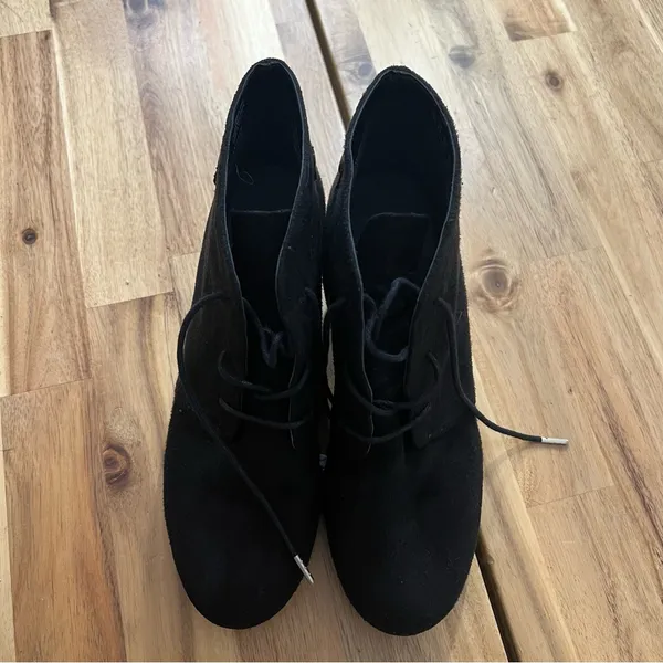 Dr. Scholl’s Dynasty Black Lace-Up Ankle Booties Women’s 7.5 - Image 2