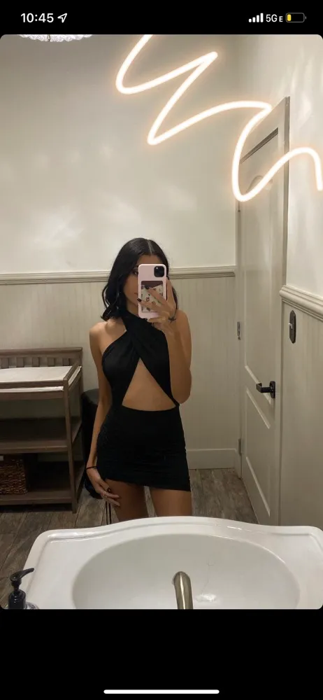 Black Tight Cross Dress - Image 4
