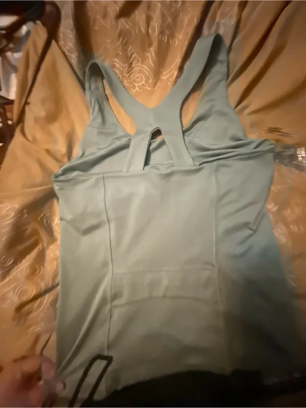 Women’s Sage Green Racerback Tank Top by Eddie Bauer - Image 7