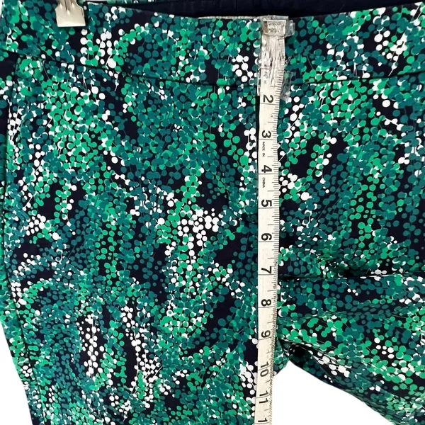 Boden Trouser Pants Womens 6 LONG Green Sea Grapes Taper‎ Stretch Modern Comfort - Image 9