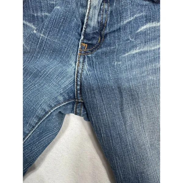 Blue 2 Jeans Women's Bootcut Distressed Medium Wash Blue Western Boho Size‎ 30 - Image 5
