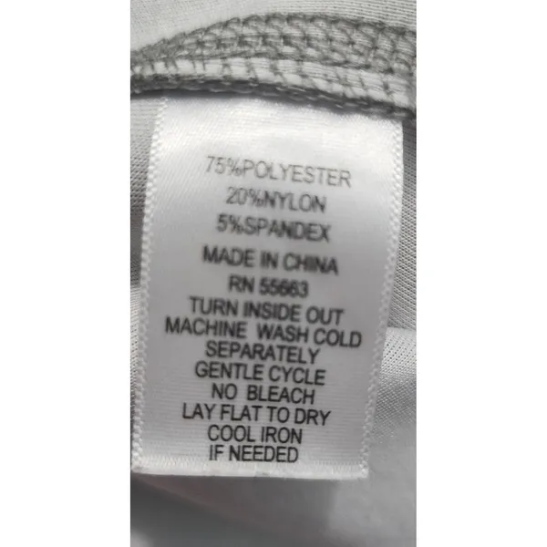 Cynthia Rowley Women's Gray Flare‎ Leg Yoga Pants Size Medium - Image 4